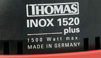 THOMAS Inox 1520 Plus, мощность1500W, немецкое производство Универсальный пылесос THOMAS Inox 1520 Plus, мощность1500W, настоящее немецкое качество