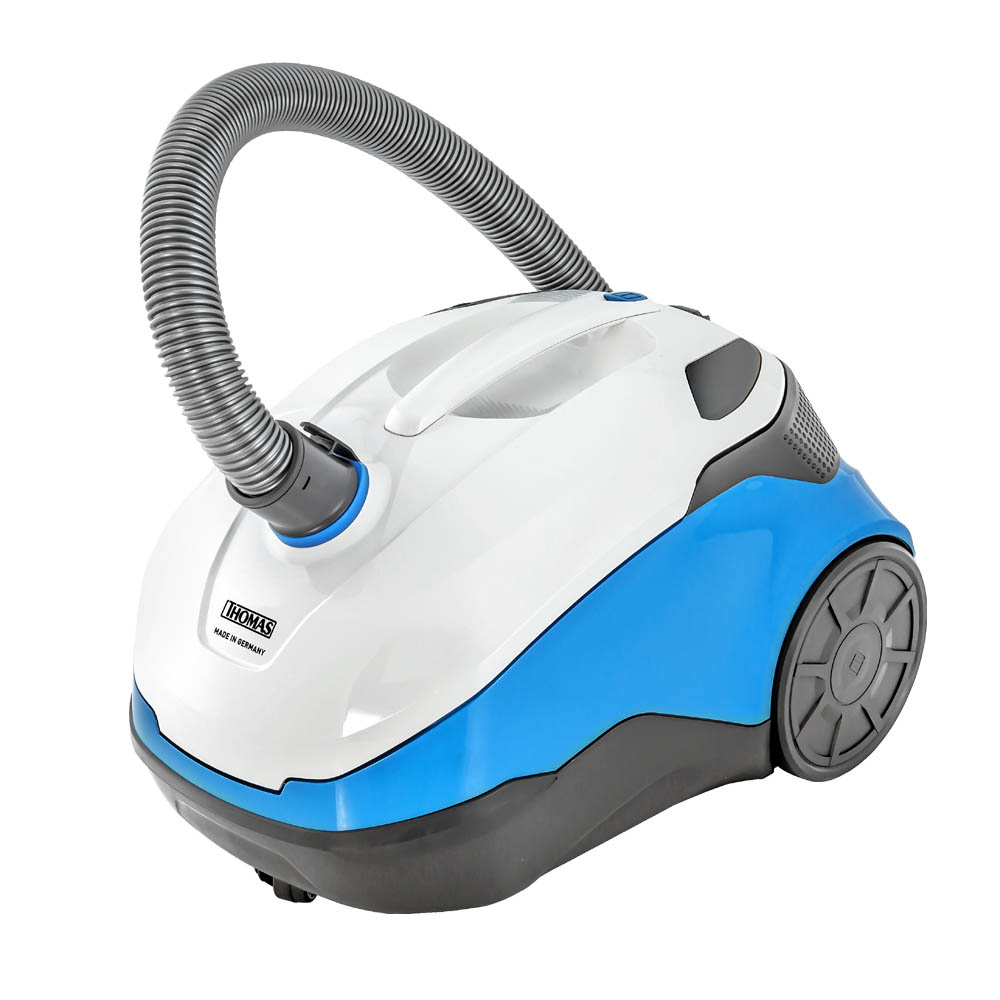 Пылесос THOMAS Perfect Allergy Pure с подключенным шлангом Безмешковый пылесос THOMAS Perfect Air Allergy Pure для сухой уборки и уборки жидкостей с подключенным шлангом