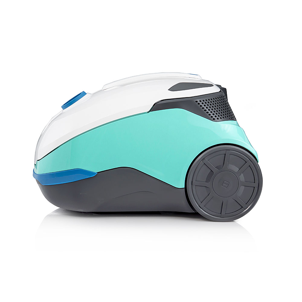 Пылесос Perfect Air Feel Fresh X3, вид сбоку Безмешковый пылесос THOMAS Perfect Air Feel Fresh X3 для сухой уборки и сбора жидкостей, вид сбоку