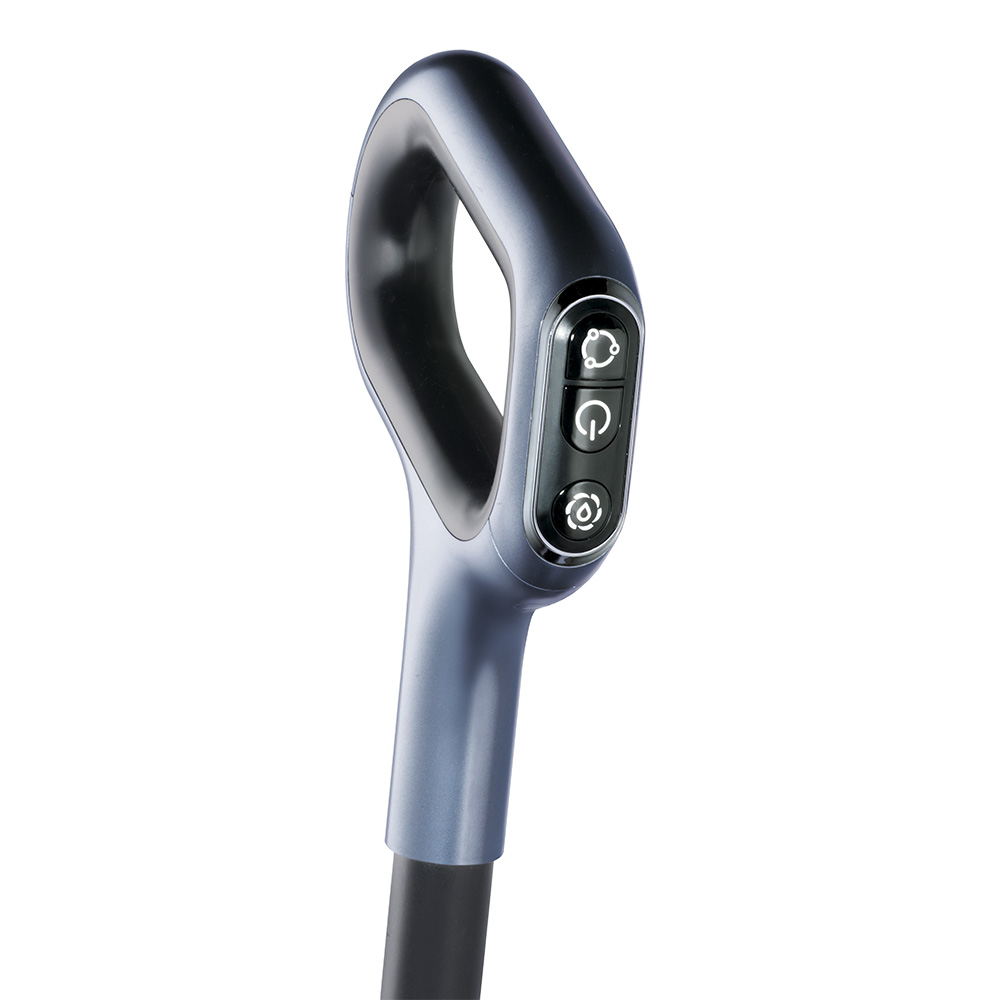 AquaFloorCleaner Cordless Plus, кнопки управления на ручке  Аккумуляторный моющий пылесос THOMAS AquaFloorCleaner Cordless Plus, удобные кнопки управления на ручке
