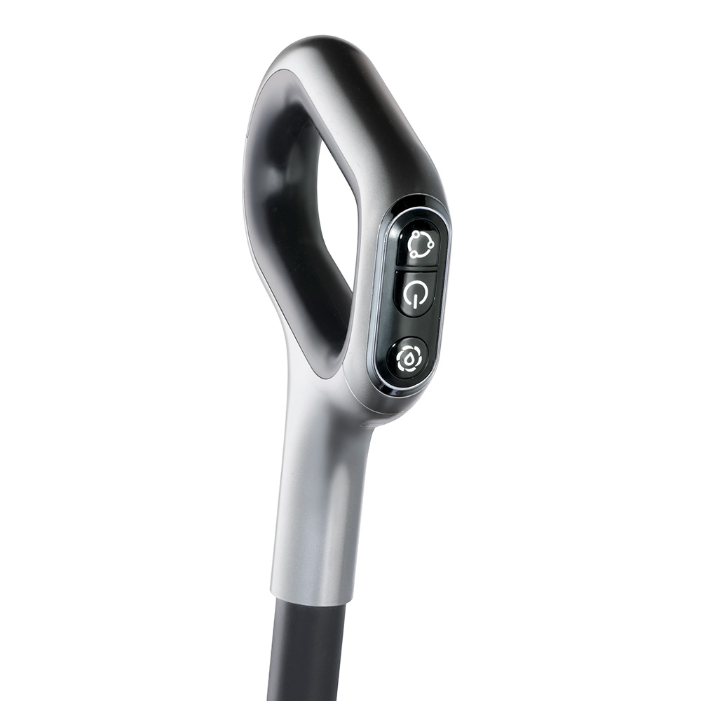 AquaFloorCleaner Cordless, кнопки управления на ручке  Аккумуляторный моющий пылесос THOMAS AquaFloorCleaner Cordless, удобные кнопки управления на ручке