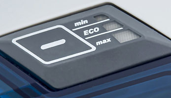 Электронный регулятор мощности TouchTronic, 4 уровня мощности и режим ECO для работы в качестве очистителя воздуха