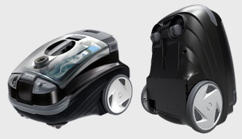 THOMAS AQUATIC ONYX, горизонтальная и вертикальная парковка Моющий пылесос THOMAS AQUATIC ONYX, горизонтальная и вертикальная парковка для экономии места при хранении
