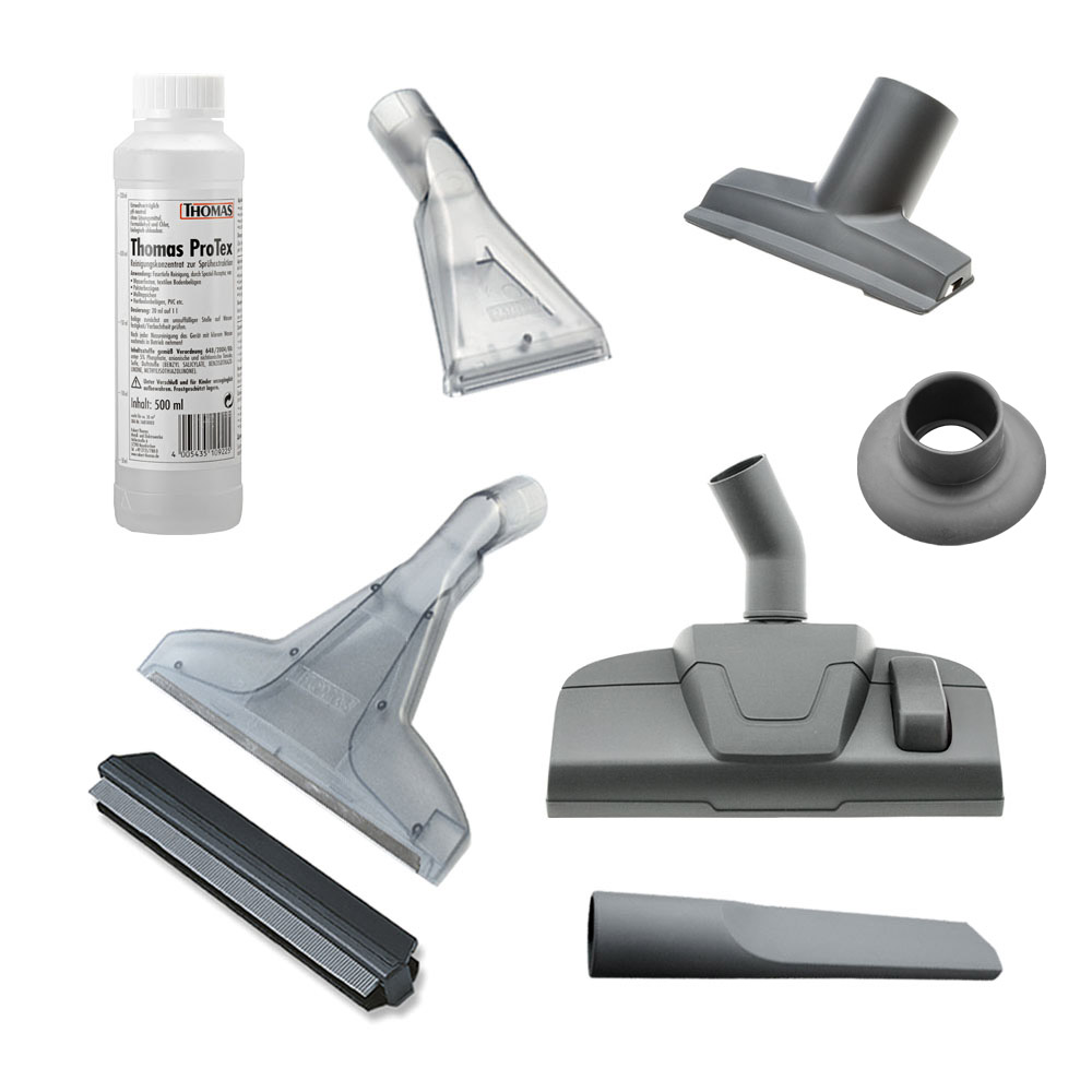 Моющий пылесос THOMAS Bravo 20S Aquafilter, насадки для сухой и влажной уборки 